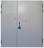 Распашная двустворчатая дверь для холодильной камеры - РДД-2000.2040/02-80-С